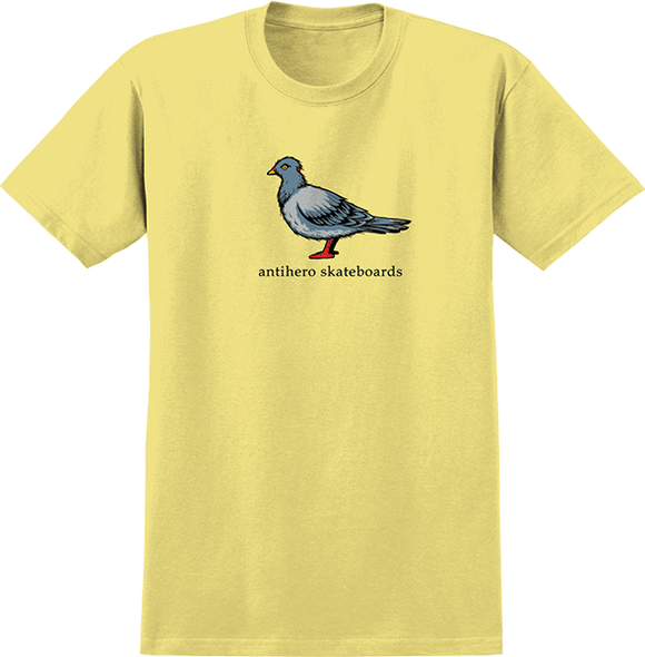 Antihero Big Pigeon T-Shirt - S -Cornsilk