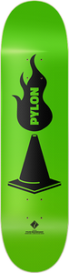 Pylon The Sickle Skateboard Deck -8.62 Green DECK ONLY