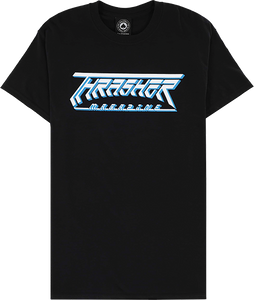 Thrasher Future Logo T-Shirt - Size: SMALL Black