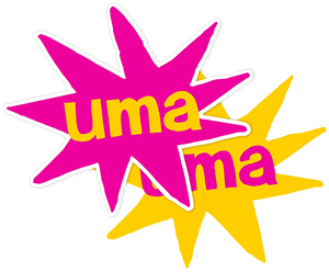 UMA BURST BIG STICKER 6" 