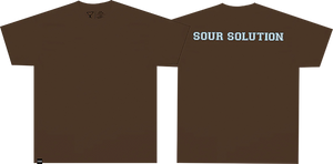 Sour Varsity T-Shirt - Size: SMALL Brown