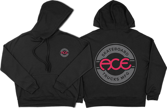 Ace Seal Hooded Sweatshirt - LARGE Black