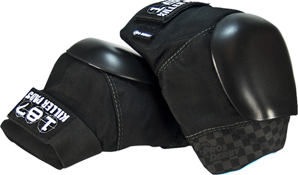 187 Pro Derby Knee Pads M-Black/Black