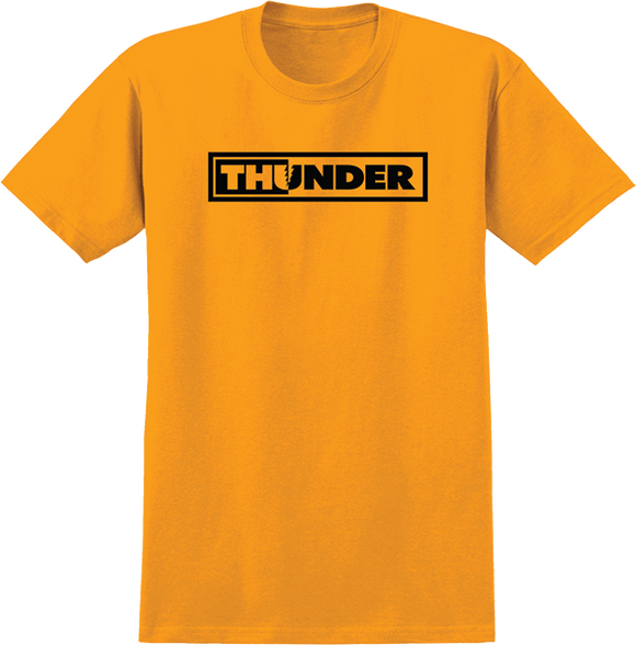 Thunder Bolts T-Shirt - Size: X-LARGE Gld/Black