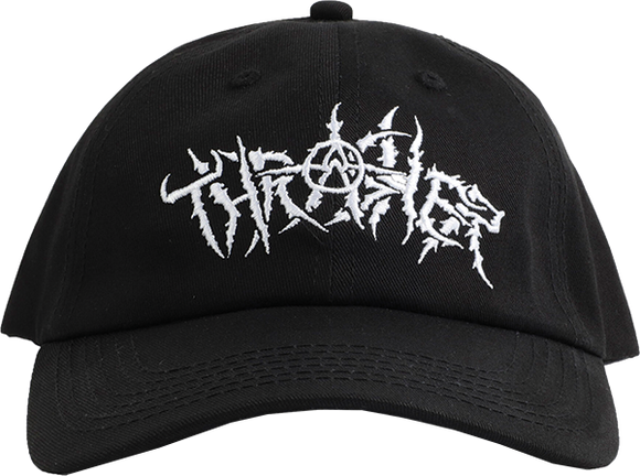 Thrasher Thorns Old Timer Skate HAT - Adjustable Black 