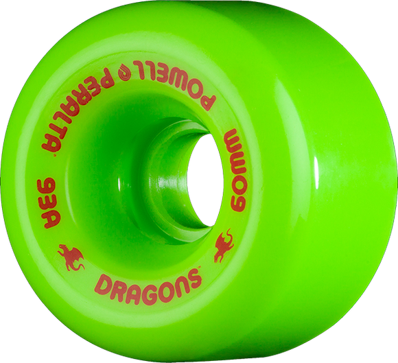 Powell Peralta Df Rat Bones Wheels 60mm 93a Off Green Skateboard Wheels (Set of 4)