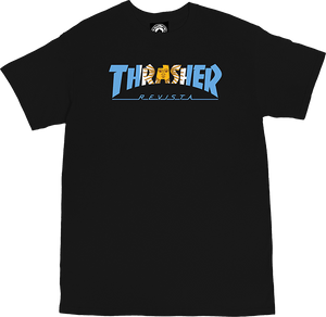 Thrasher Argentina T-Shirt - Size: MEDIUM Black