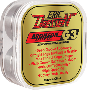 Bronson G3 Eric Dressen Bearings Single Set