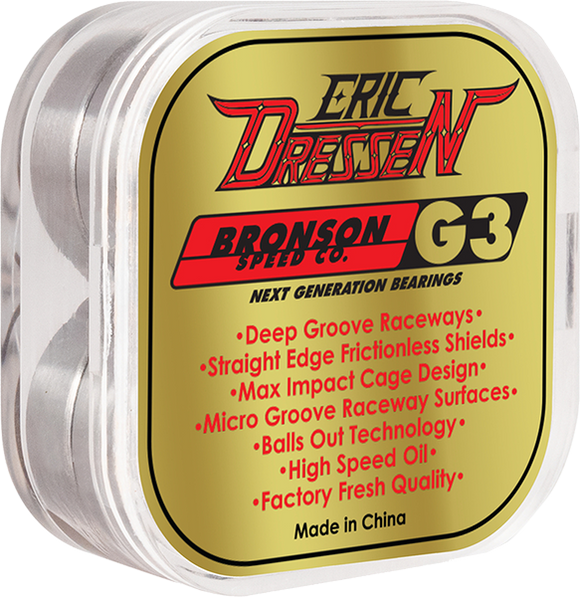 Bronson G3 Eric Dressen Bearings Single Set