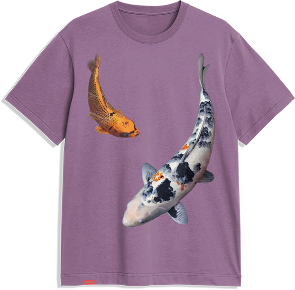 Jacuzzi Koi T-Shirt - Size: MEDIUM Berry