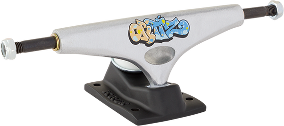 Krux Ortiz K5 Dlk 8.0 Silver/Black Skateboard Trucks (Set of 2)