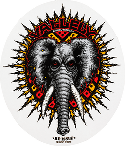 Powell Peralta Vallely Elephant Decal Single