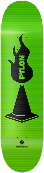 Pylon The Sickle Skateboard Deck -8.75 DECK ONLY