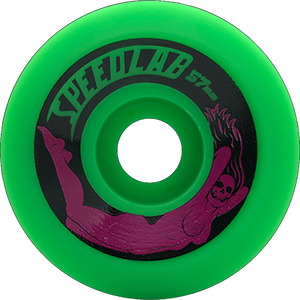 Speedlab Bombshells 57mm 99a Le Blue/Pink Skateboard Wheels (Set of 4)