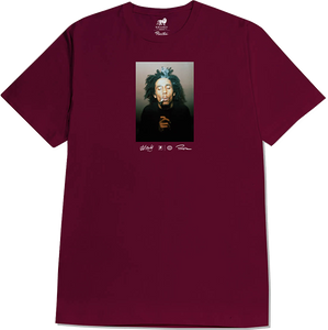 Primitive Kaya T-Shirt - Size: SMALL Burgundy