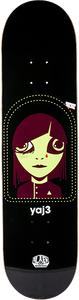 Alien Workshop Popson E Girl Skateboard Deck -8.17 Black DECK ONLY