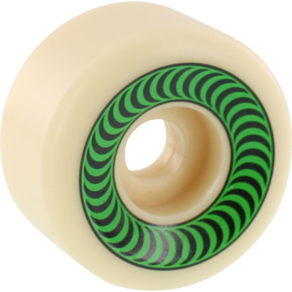 Spitfire F4 99a Og Classics 52mm Natural W/Green Skateboard Wheels (Set of 4)