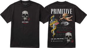 Primitive Gn'R Don'T Cry T-Shirt - Size: MEDIUM Black