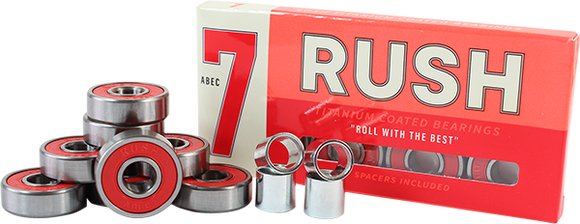 Rush Abec-7 Bearings W/Spacers 