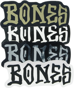 Bones Wheels Bones Wheels 3" Decal Assorted 