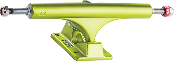 Ace Af1 77/9.5 Satin Lime Skateboard Trucks (Set of 2)