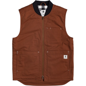 Element Craftman Vest Tortoise Shell