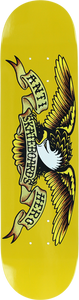 Antihero Classic Eagle Mini Skateboard Deck -7.3 Yellow DECK ONLY