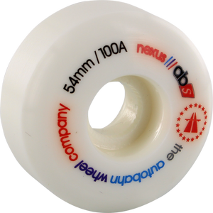 Autobahn Nexus 54mm 100a White Skateboard Wheels (Set of 4)