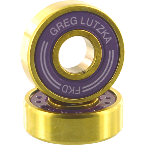 Fkd Lutzka Pro Gold Bearing Purple/Gold Single Set - 8 Pieces