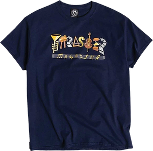 Thrasher Fillmore Logo T-Shirt - Size: MEDIUM Navy