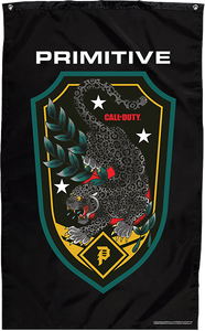 Primitive Black Jaguar Banner Black