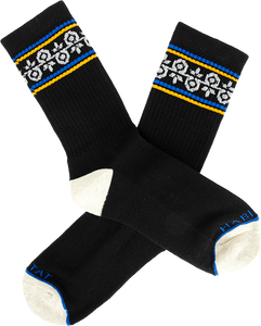 Habitat Geo-Pod Crew Socks Black - Single Pair 