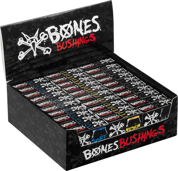 Bones Wheels Hardcore Bushings 30pk/Case Black/Assorted 