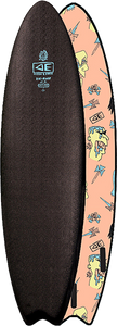 Ocean and Earth Ezi-Rider Softboard 6'6" Brains Black