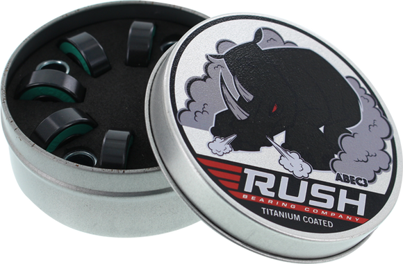 Rush (Tins) Abec-3 Bearings W/Spacers 