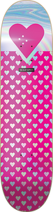 Hs Sweethearts Foil Skateboard Deck -7.75 Pink DECK ONLY