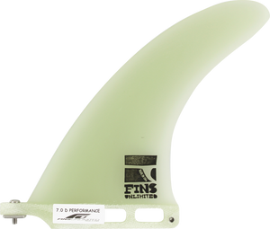 Fins Unlimited D Performance 7" Clear Surfboard FIN 