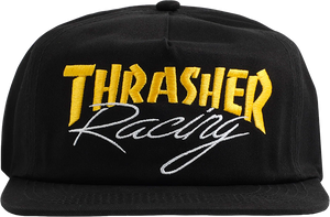 Thrasher Racing Skate HAT - Adjustable Black 