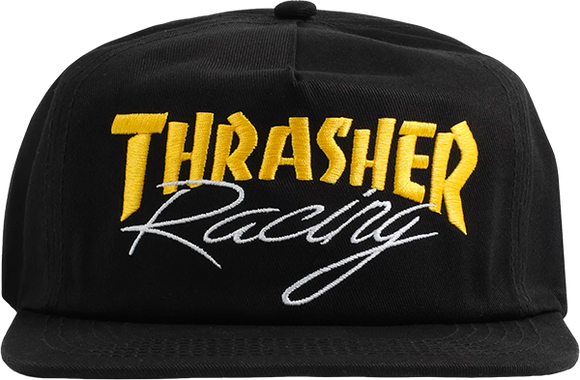 Thrasher Racing Skate HAT - Adjustable Black 