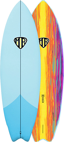 Ocean and Earth Epoxy Softboard 6'8