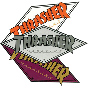 Thrasher Diamond Decal Single Assorted Colors