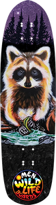 Omen Tico Racoon Mini Cruiser Skateboard Deck -8.9x33 DECK ONLY