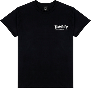 Thrasher Little Thrasher T-Shirt - Size: LARGE Black