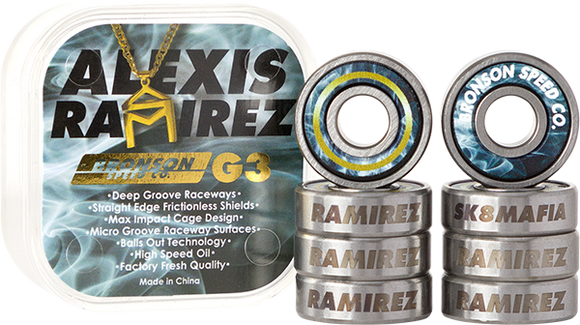 Bronson G3 Alexis Ramirez Bearings Single Set