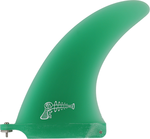 Ray Gun Fiberglass Center Fin 7.5" Green Surfboard FIN 