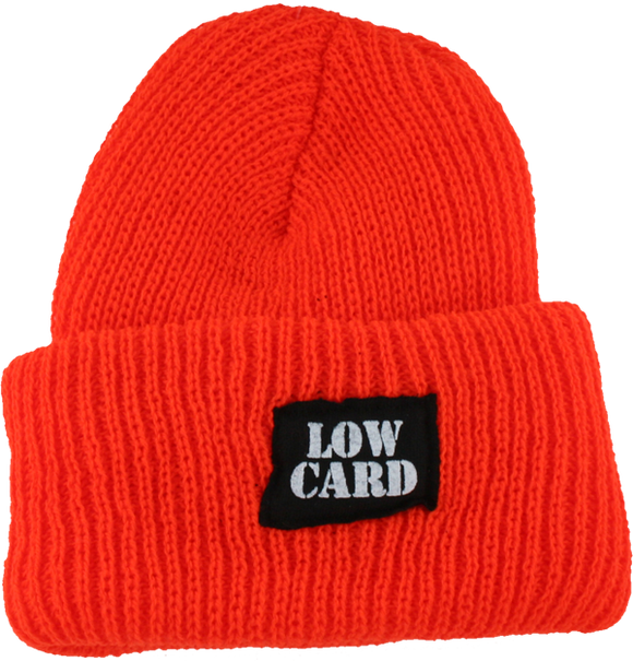 Lowcard Longshoreman BEANIE Orange