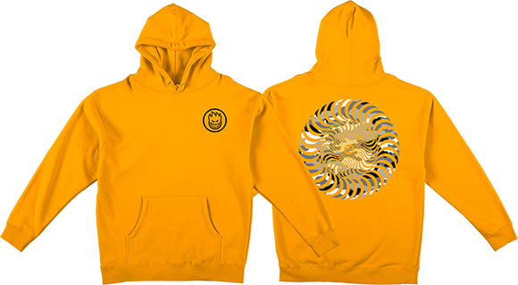 Spitfire Camo Classic New Hooded Sweatshirt - MEDIUM Gold