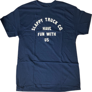 Slappy Have Fun T-Shirt - Size: X-LARGE Navy