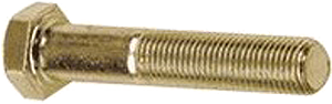 Standard Kingpin Grade-8 Gold/Zinc (2-1/4" 3/8-24)