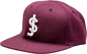 Shake Junt Jawn Skate Skate HAT - Adjustable Burgundy  